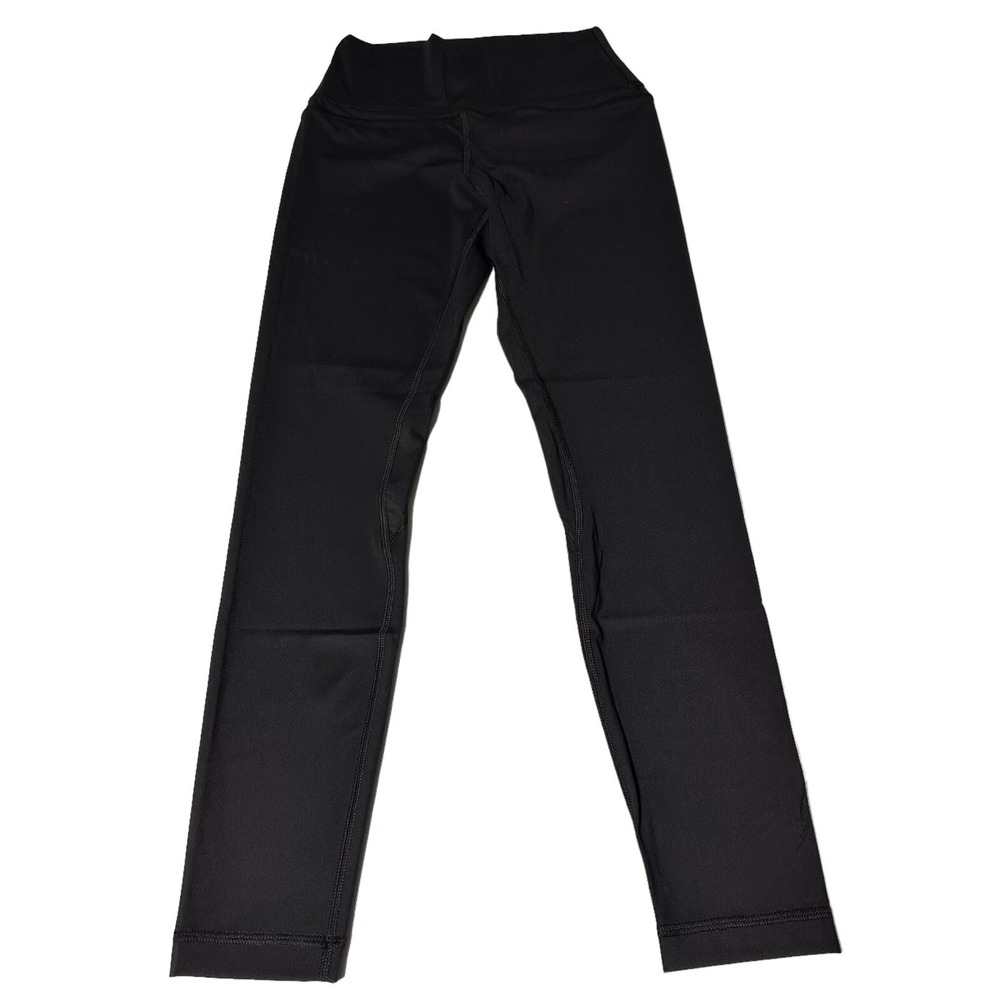 CRZ Yoga Buttery Soft Nakedfeel Double Waistseam Black Yoga Leggings XS - Picture 9 of 9